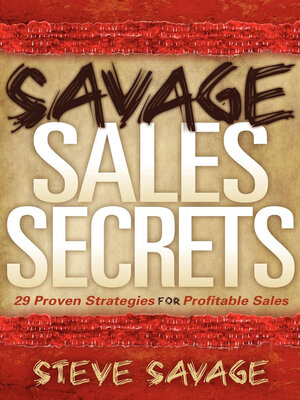 cover image of Savage Sales Secrets